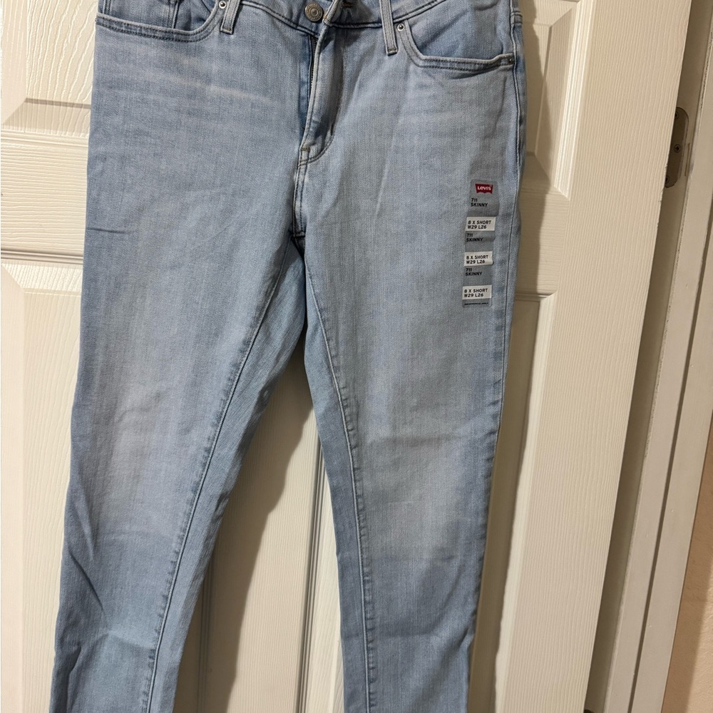 Levi's Blue Skinny Jeans Classic Style